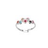 Femme Luzaka Bagues<Bague 7 zircons multicolores acier