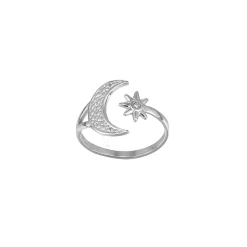 Femme Luzaka Bagues<Bague Asteria acier