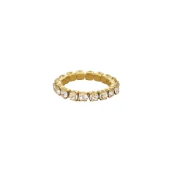 Femme Luzaka Bagues<Bague Avenue strass blancs