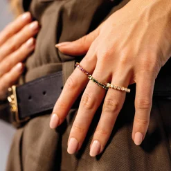 Femme Luzaka Bagues<Bague Avenue strass blancs