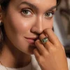 Femme Luzaka Bagues<Bague Cancun Turquoise Africaine