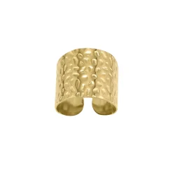 Femme Luzaka Bagues<Bague Carina acier doré or