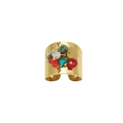 Femme Luzaka Bagues<Bague Cassandre acier doré or