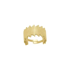 Femme Luzaka Bagues<Bague Cassiopé acier doré or