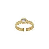 Femme Luzaka Bagues<Bague Comete zircon blanc