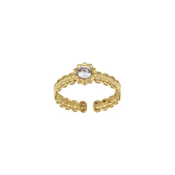 Femme Luzaka Bagues<Bague Comete zircon blanc