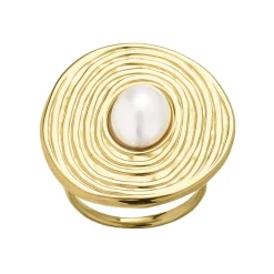 Femme Luzaka Bagues<Bague Daizy acier doré or