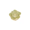 Femme Luzaka Bagues<Bague Eden verte acier doré or