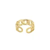 Femme Luzaka Bagues<Bague Eolia acier doré or