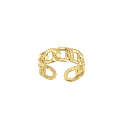 Femme Luzaka Bagues<Bague Eolia acier doré or