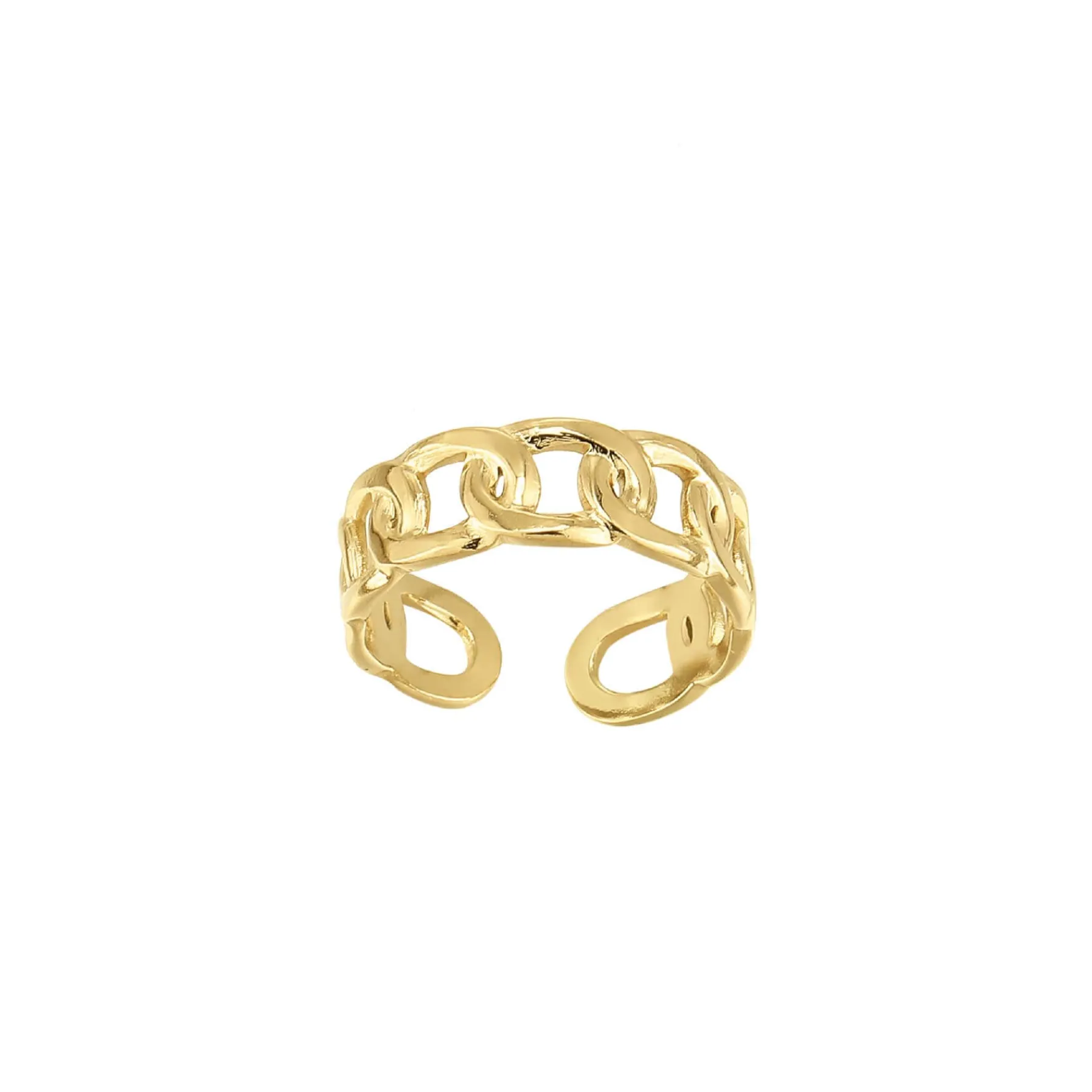 Femme Luzaka Bagues<Bague Eolia acier doré or