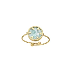Femme Luzaka Bagues<Bague Etoiles pierre Amazonite
