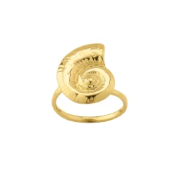 Femme Luzaka Bagues<Bague Galapagos acier doré or