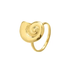 Femme Luzaka Bagues<Bague Galapagos acier doré or