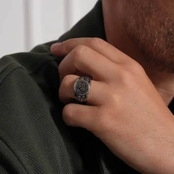 Homme Luzaka Bagues<Bague Homme Loic acier