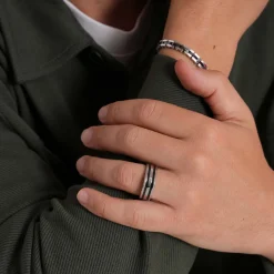 Homme Luzaka Bagues<Bague Homme Paul acier