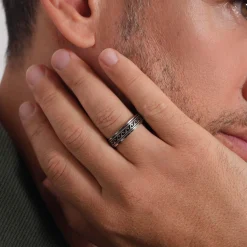 Homme Luzaka Bagues<Bague Homme Yann acier