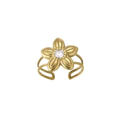 Femme Luzaka Bagues<Bague Javie acier doré or