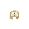 Femme Luzaka Bagues<Bague Karisa acier doré or