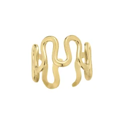 Femme Luzaka Bagues<Bague Laila acier doré or