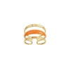 Femme Luzaka Bagues<Bague Lona orange acier doré or