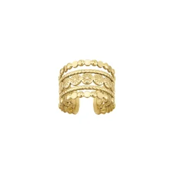 Femme Luzaka Bagues<Bague Lucie acier doré or