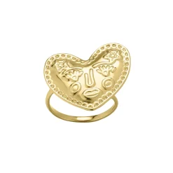 Femme Luzaka Bagues<Bague Madeleine acier doré or