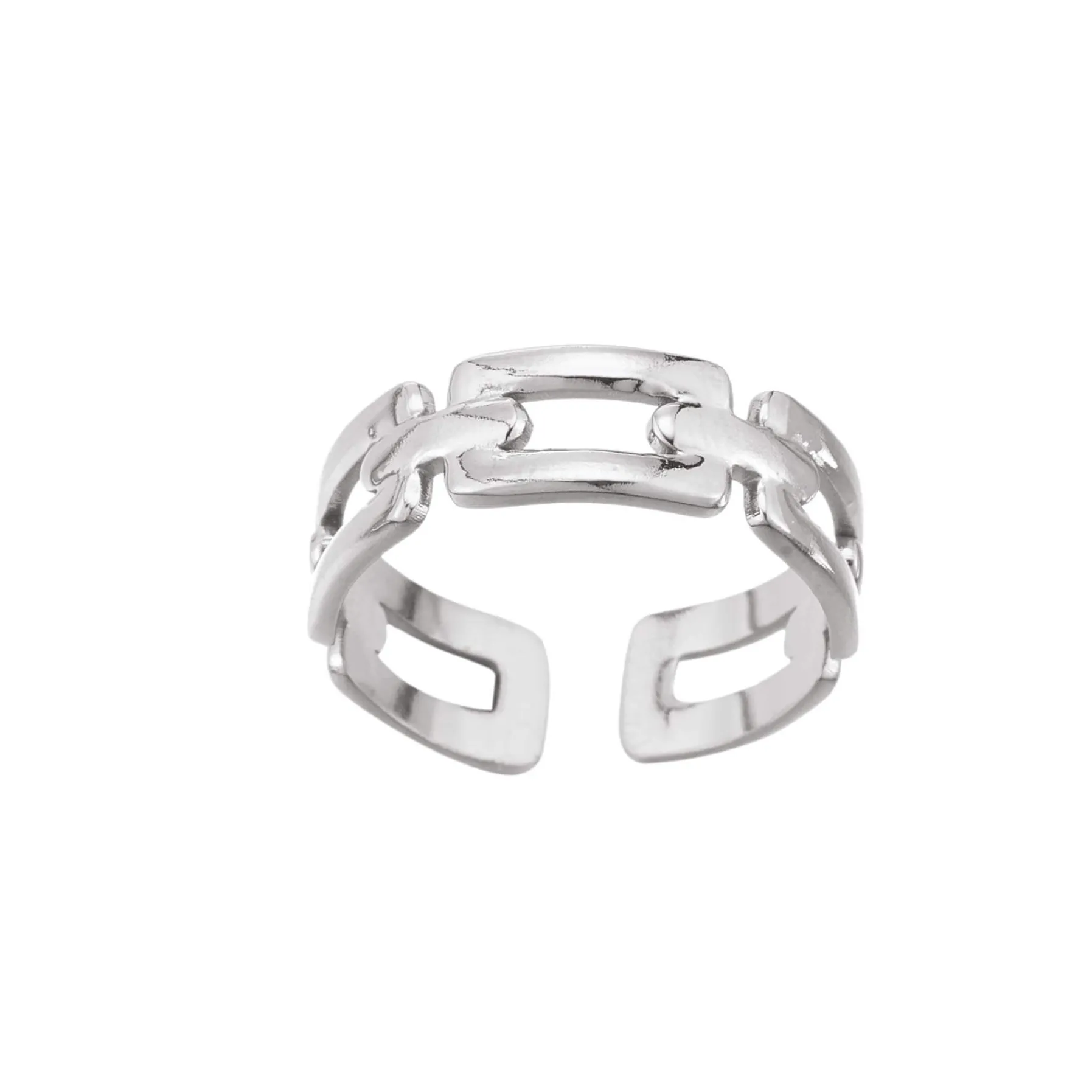 Femme Luzaka Bagues<Bague Maillons acier