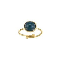 Femme Luzaka Bagues<Bague Majo Pierre  Apatite bleue