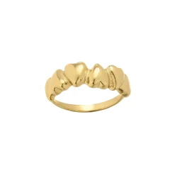 Femme Luzaka Bagues<Bague Mathilde acier doré or