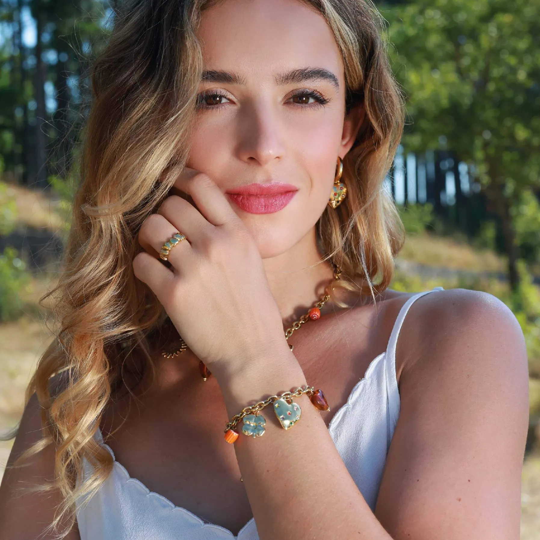Femme Luzaka Bagues<Bague Mathilde acier doré or