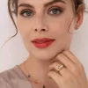 Femme Luzaka Bagues<Bague Mila Strass blanc