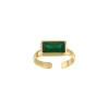 Femme Luzaka Bagues<Bague Mila Strass vert