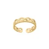 Femme Luzaka Bagues<Bague multi Infini acier doré or