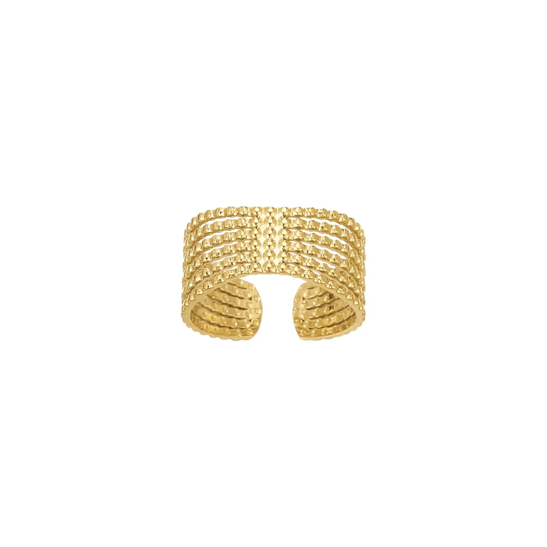 Femme Luzaka Bagues<Bague Perles acier