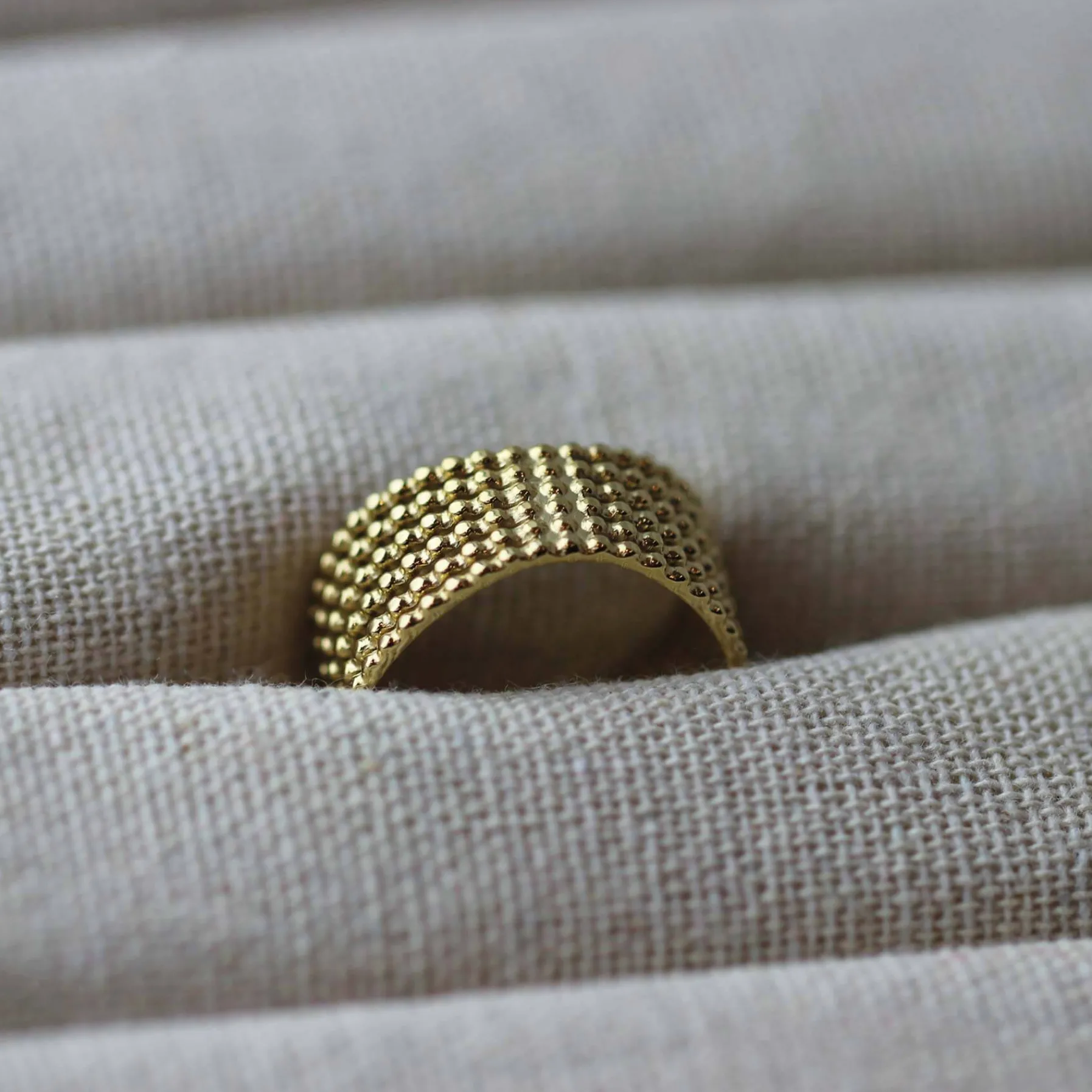 Femme Luzaka Bagues<Bague Perles acier
