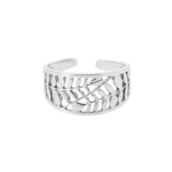 Femme Luzaka Bagues<Bague Rameau acier