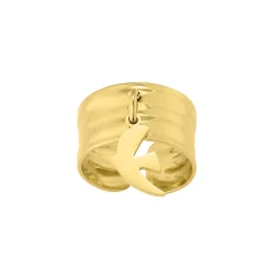 Femme Luzaka Bagues<Bague Samoa acier doré or