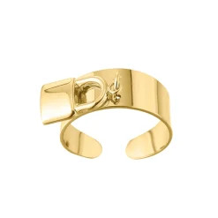 Femme Luzaka Bagues<Bague Secret acier dorée or