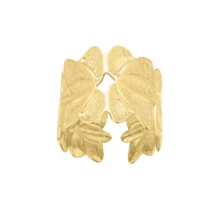 Femme Luzaka Bagues<Bague Sofia acier doré or