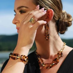 Femme Luzaka Bagues<Bague Sofia acier doré or