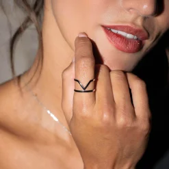 Femme Luzaka Bagues<Bague V acier