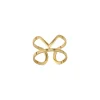 Femme Luzaka Bagues<Bague V acier doré or