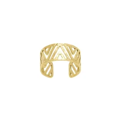 Femme Luzaka Bagues<Bague Vilnius acier doré or