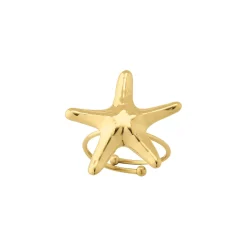 Femme Luzaka Bagues<Bague Zanzibar acier doré or