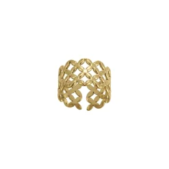 Femme Luzaka Bagues<Bague Zoé acier doré or
