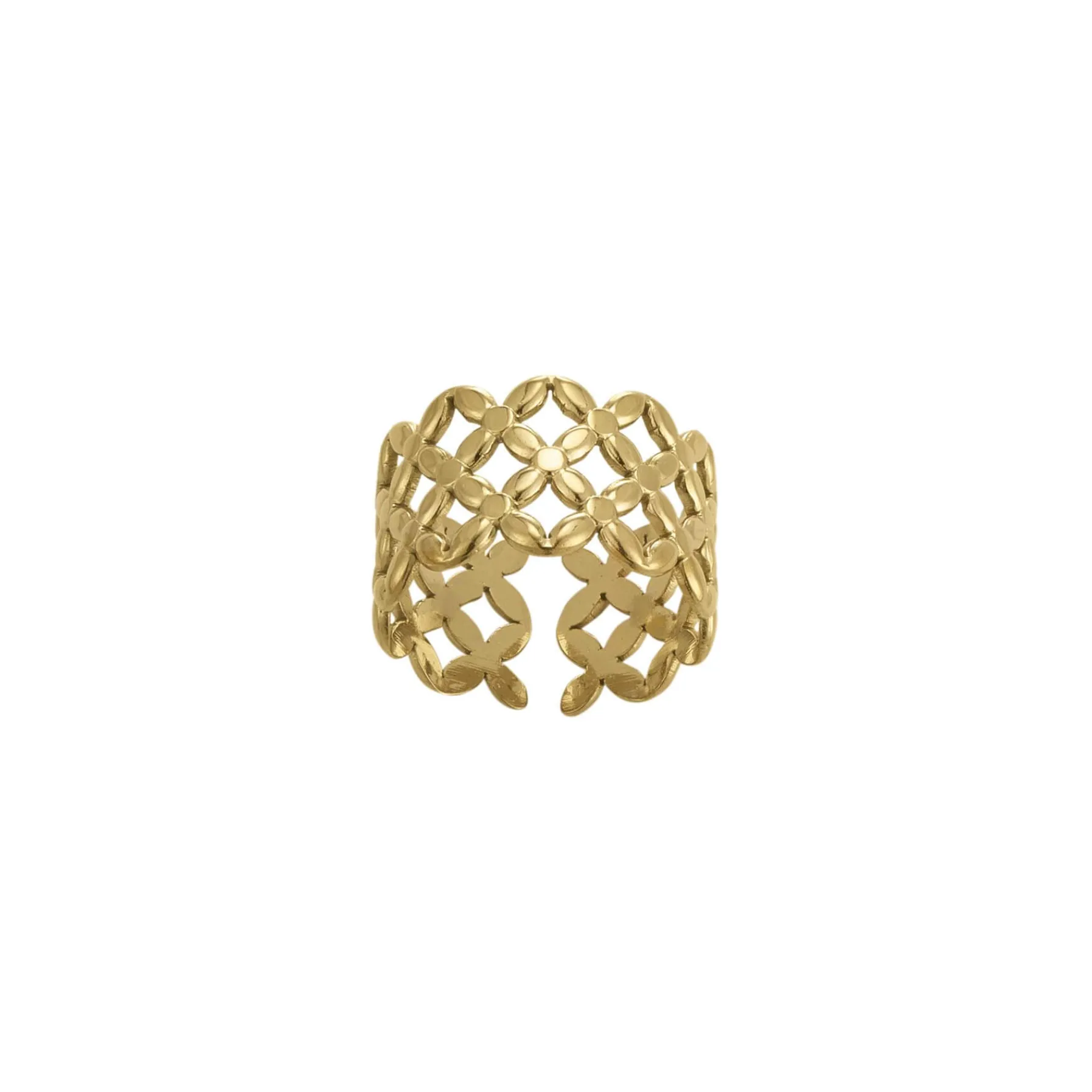 Femme Luzaka Bagues<Bague Zoé acier doré or