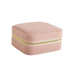 Luzaka Accessoires<Boite à Bijoux velours rose 10cmx10cm