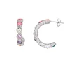 Femme Luzaka Boucles<Boucles acier zircons multi