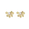 Femme Luzaka Boucles<Boucles Amélie acier doré or et nacre